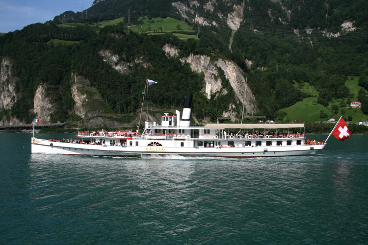 Dampfschiff Gallia Vierwaldstättersee