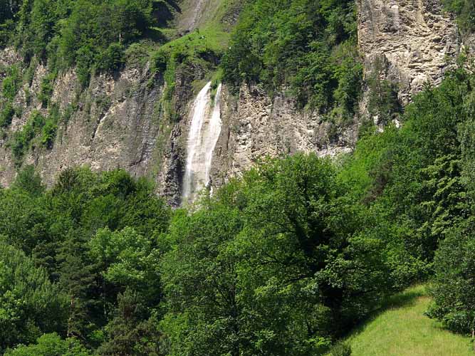 Wasserfall Wald