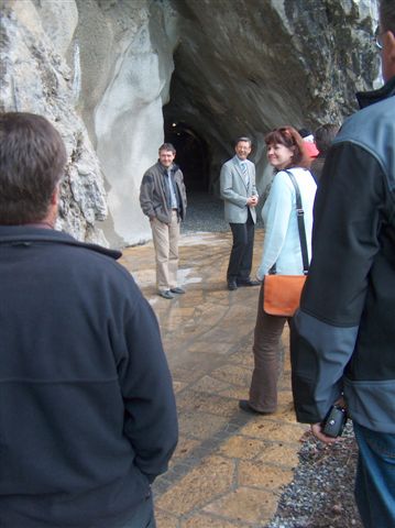 Eröffnungsfeier neuer Tunnel Weg der Schweiz